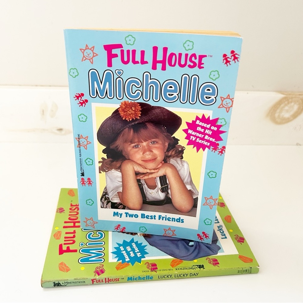 Vintage 90’s Full House Michelle My Two Best Friends & Lucky Lucky Day